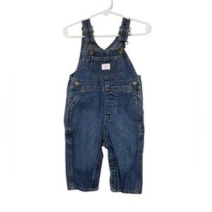 Oh Kosh B’Gosh Denim Overalls Size 6/9 Months